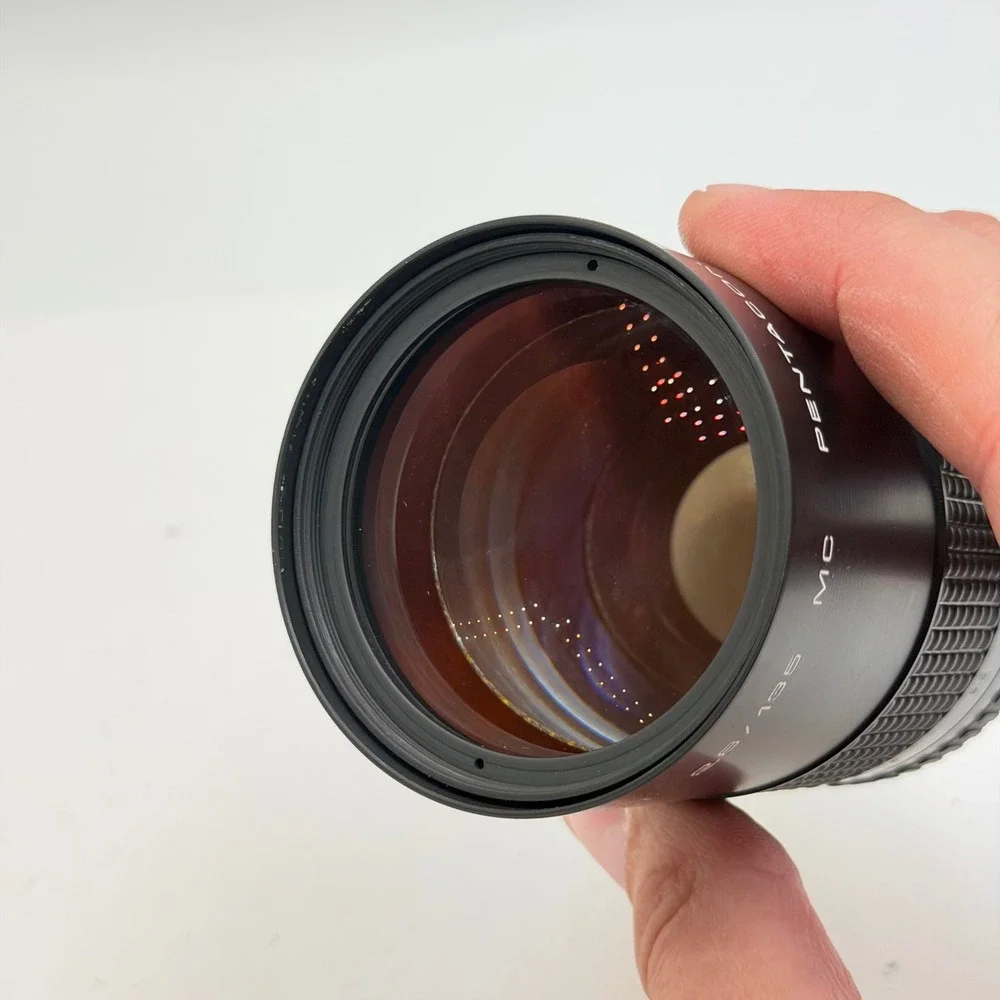 Pentacon Prakticar 135mm f2.8 MC Lens PB Mount Made in GDR German Democratic Rep